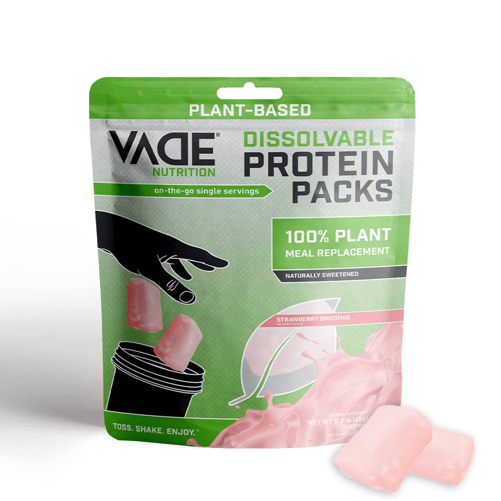 VADE Nutrition - (1ct) Strawberry Smoothie - Plant-Based Meal Replacement