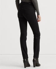 Load image into Gallery viewer, Ralph Lauren Women's Stretch Curvy-Fit Straight-Leg Jeans, Black,16x30
