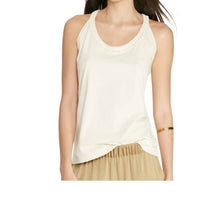 Load image into Gallery viewer, Ralph Lauren Women's Scoop-Neck Braided Racerback Tank Top, Beige, M
