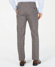 Load image into Gallery viewer, Ralph Lauren Men's UltraFlex Stretch Gray Windowpane Pants, 30W/30L
