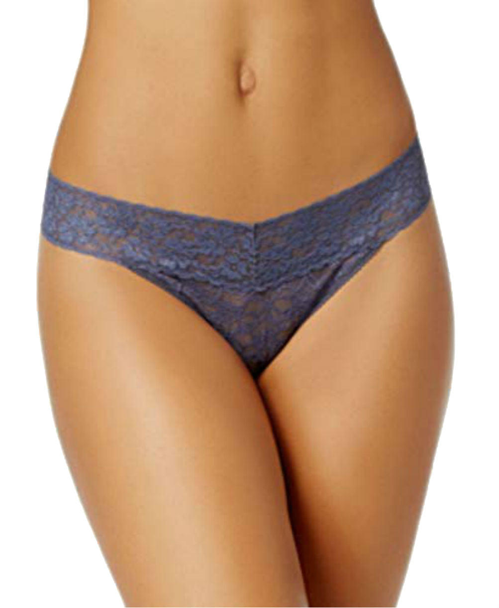 Jenni by Jennifer Moore Women's Lace Thong (Nairobi Dusk, M)