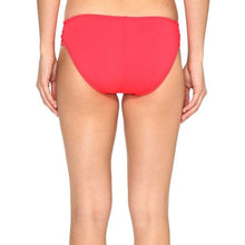Load image into Gallery viewer, Tommy Bahama Women&#39;s Ruched Side-Tab Hipster Bikini Bottom, Purple, S
