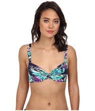Load image into Gallery viewer, Tommy Bahama Women&#39;s Tropical-Print Underwire Bikini Top, Orchid, 32C
