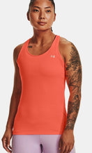 Load image into Gallery viewer, Under Armour Women&#39;s Fitted Racerback Tank Top, Crvena, XS
