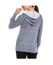 Load image into Gallery viewer, Ideology Women&#39;s Space-Dyed Hoodie, Green Zinnia, XS
