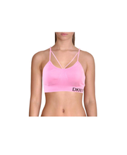 Load image into Gallery viewer, DKNY Sport Women&#39;s Low Impact Fitness Sports Bra, Fuchsia, XS
