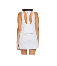 Load image into Gallery viewer, Nike Women&#39;s Dri-FIT UPF Sport Mesh Swim Cover-Up, White, L
